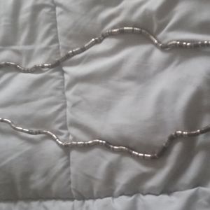 Multicolored twisted necklace
